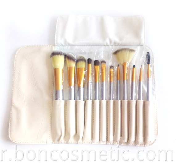 Makeup Brushes Set with Wallet